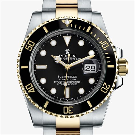 rolex submariner oro acciaio|rolex submariner stampata.